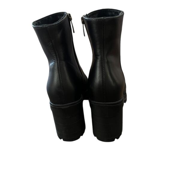 NWOT La Canadienne Percle Almond Toe Black Chelsea Boots – 9.5 M - Picture 7 of 10